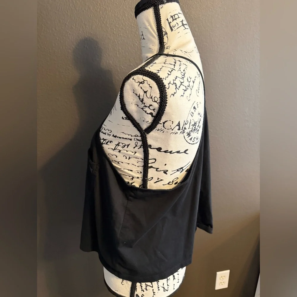 Lunya Black Women's Tank Top - Picture 3 of 4